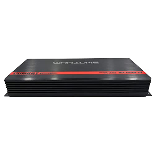 Gravity Audio WC1500.1D Warzone 1500W True RMS Car Amplifier Class D Amp 1/2/4 Ohm Stable with Remote Sub Control with 1 Year Full Replacement Warranty Bundle Gravity Audio WC1500.1D Warzone 1500W True RMS Car Amplifier Class D Amp 1/2/4 Ohm Stable with Remote Sub Control with 1 Year Full Replacement Warranty Bundle